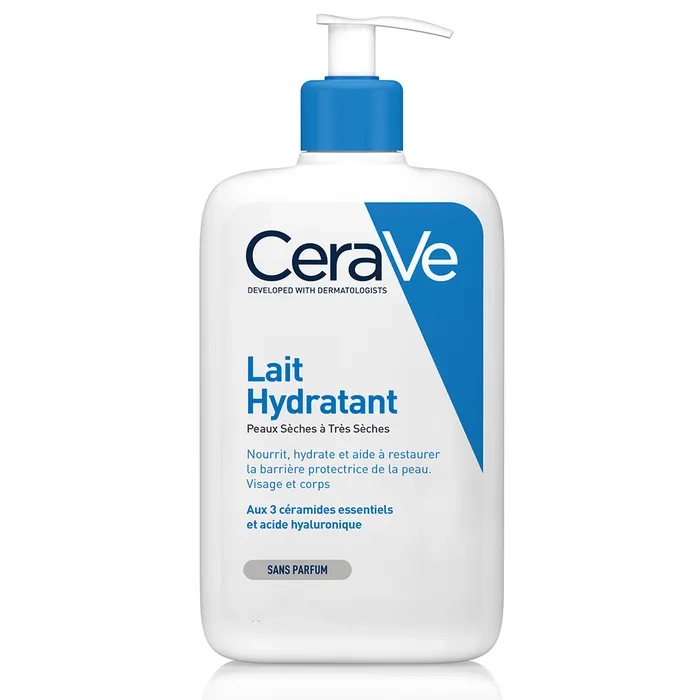 CeraVe Lait Hydratant Visage & Corps Peaux Sèches à Très Sèches - 236ml